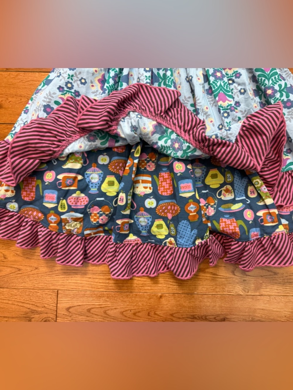 Matilda Jane ‘Put On a Show Cookie Baking’ Layered Twirl Dress - Picture 3 of 5